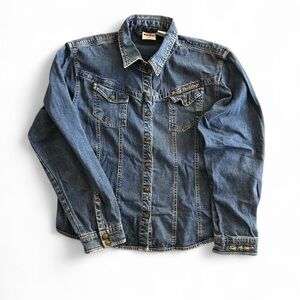 Vintage / Y2K Hard Rock Cafe San Antonio Denim Jean Jacket